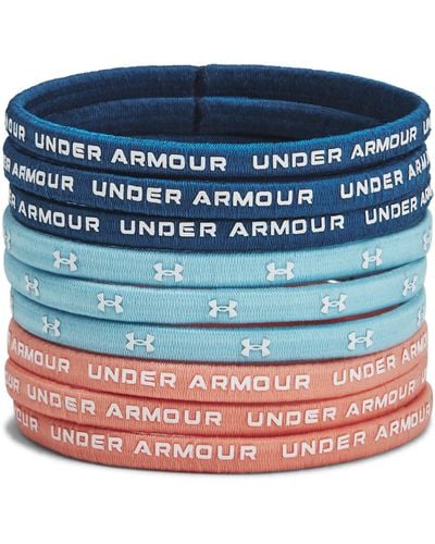 Under Armour Ua Elastic Hair Tie 9-pack - Blue