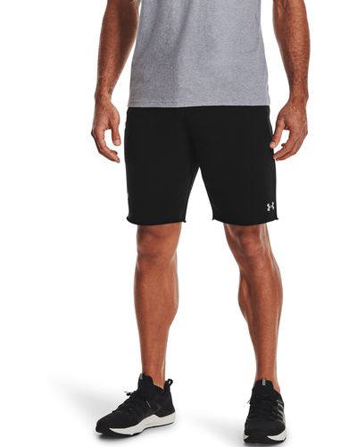 Under Armour Project Rock Terry Shorts - Black