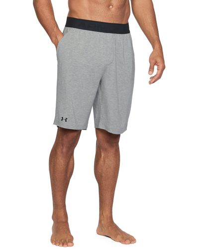 Under Armour Men's Athlete Recovery Sleepwear Shorts - Gray