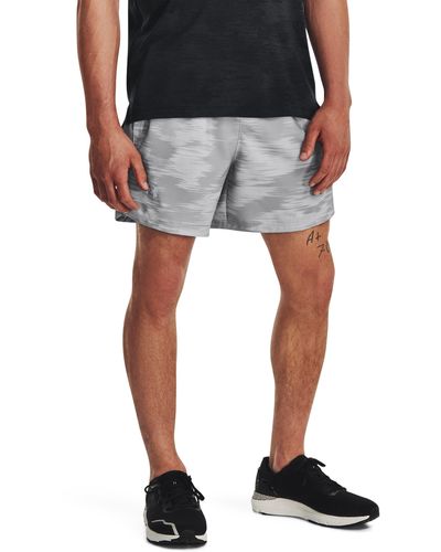 Under Armour Shorts launch 5'' printed - Nero