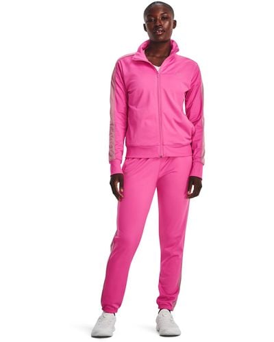 Under Armour Tricot Tracksuit - Pink
