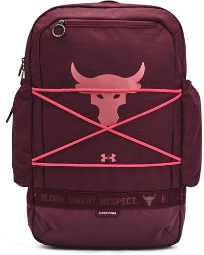 Under Armour Project Rock Brahma Backpack - Red