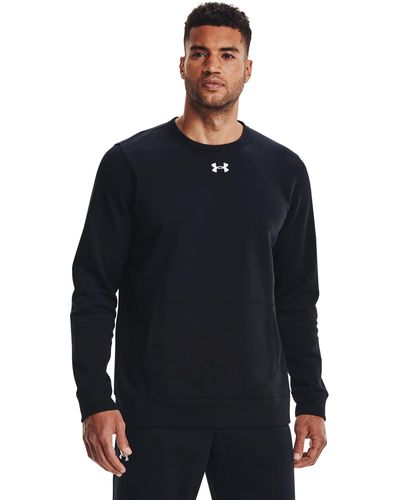 Under Armour Ua Rival Fleece 2.0 Team Crew - Black