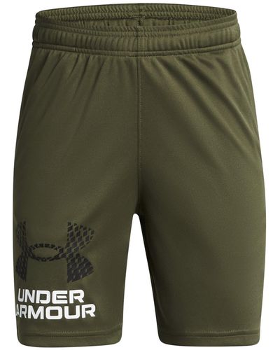 Under Armour TechTM shorts mit logo für jungen - Grün