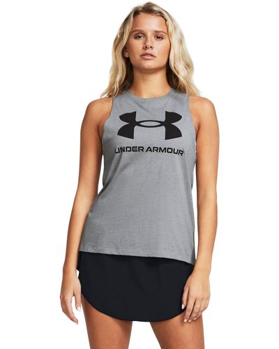 Under Armour Rival Tank - Gray