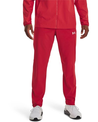 Under Armour Ua Squad 3.0 Warm-up Pants - Red