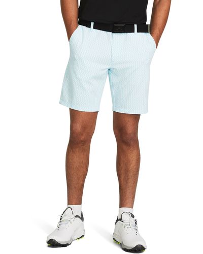 Under Armour Drive Printed Tapered Shorts - Blue