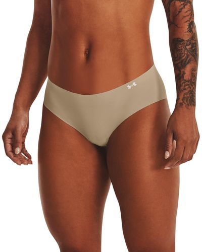 Under Armour Pure Stretch Hipster 3pack - Natural