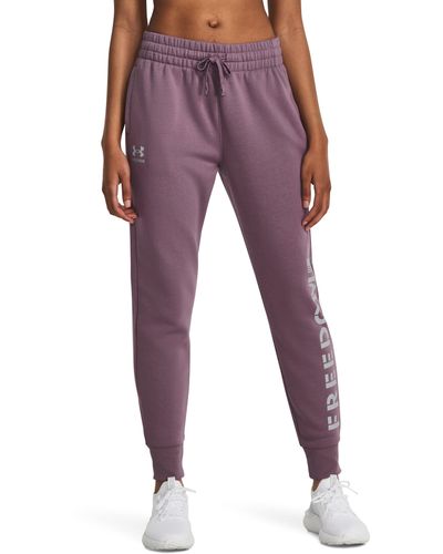 Women's Under Armour Track pants and sweatpants from $25 | Lyst