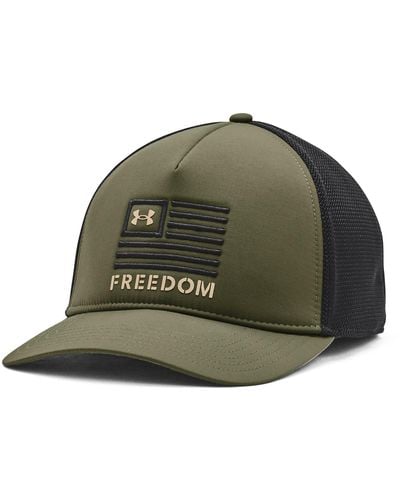 Under Armour Ua Freedom Trucker Cap - Green