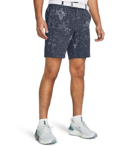 Under Armour Drive Printed Tapered Shorts - Blue