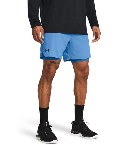Under Armour Vanish Woven 2-in-1 Shorts - Blue