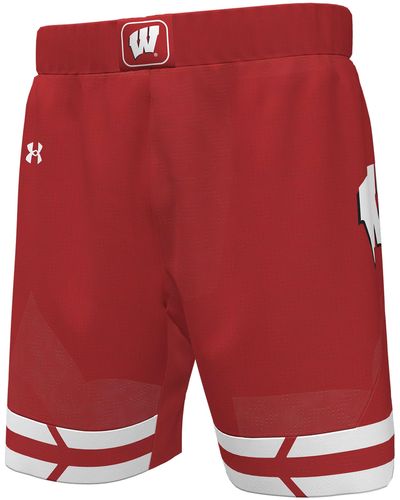 Under Armour Ua Collegiate Basketball Replica Shorts - Red