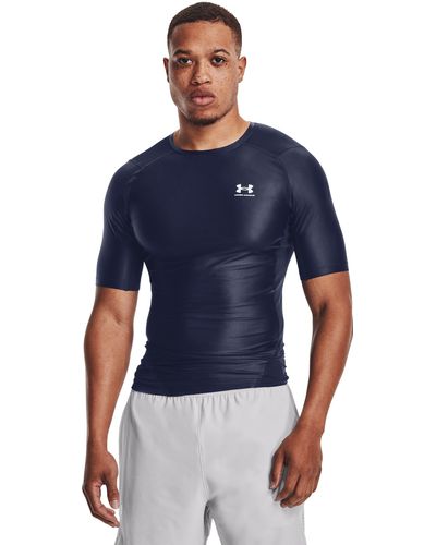 Under Armour Iso-chill Compression Short Sleeve - Blue