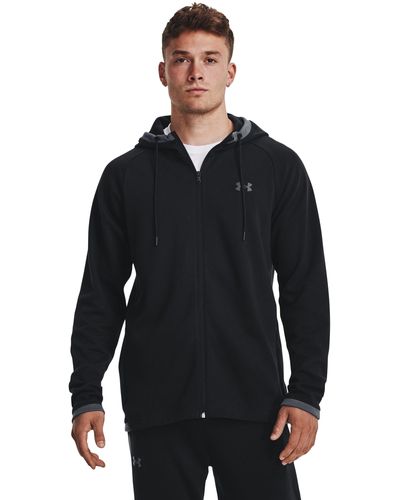 Under Armour Ua Double Knit Full-zip - Blue