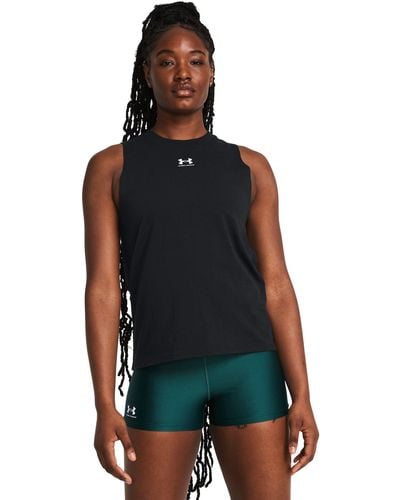 Under Armour Rival Muscle Tank - Black