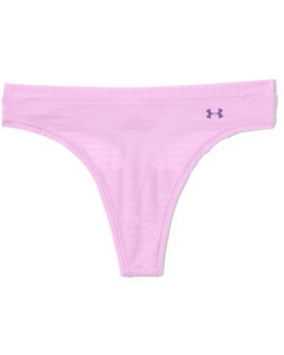 Under Armour Women's Ua Pure Stretch - Sheer Thong - Pink