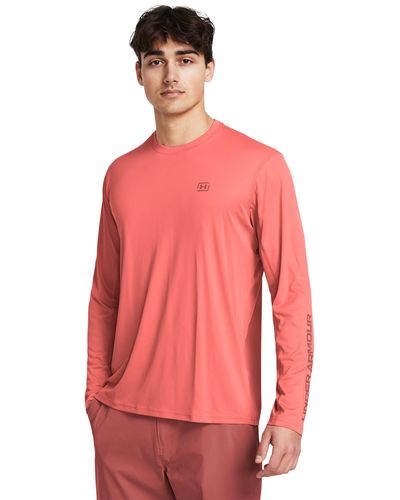 Under Armour Ua Fish Pro Long Sleeve - Red