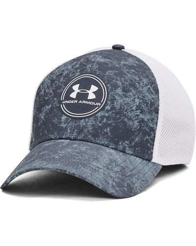 Under Armour Herenpet Iso-chill Driver Mesh - Grijs