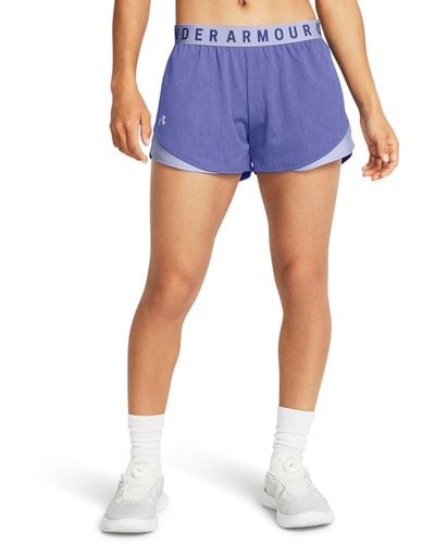 Under Armour Damesshorts Play Up 3.0 Twist - Paars
