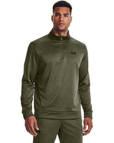 Under Armour Armour fleece® hoodie mit 1⁄4 zip für marine od - Grün