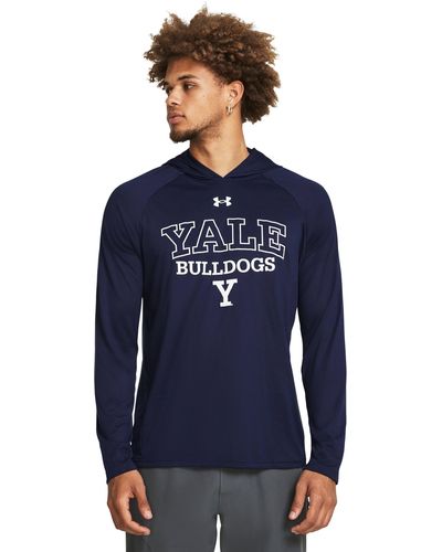 Under Armour Ua Tech Collegiate Hoodie - Blue