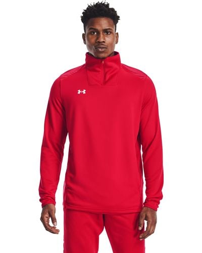 Under Armour Ua Command 1⁄4 Zip - Red