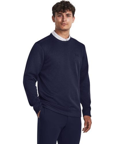 Under Armour Maglia storm sweaterfleece crew - Blu