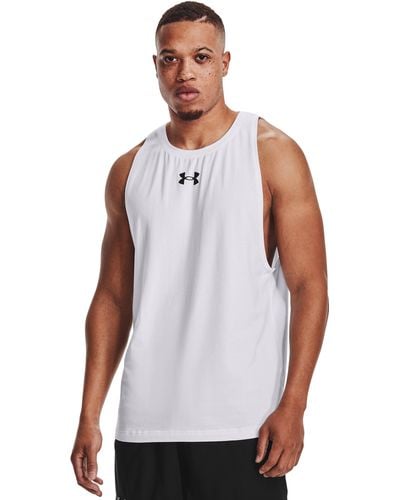 Under Armour Herenshorts Woven Graphic Wordmark - Wit