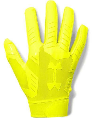 Under Armour Men's Ua F6 Le Football Gloves - Yellow