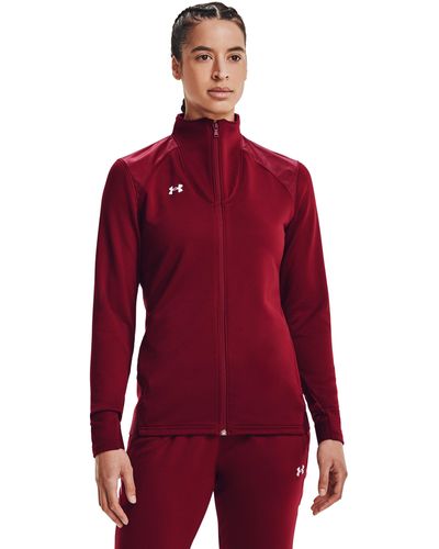Under Armour Ua Command Warm-up Full-zip - Red