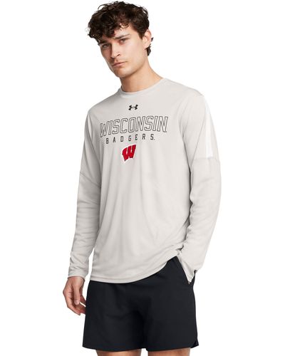 Under Armour Ua Challenger Gameday Collegiate Long Sleeve - Gray