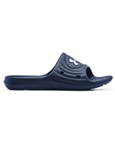 Under Armour Locker iv slides - Blau