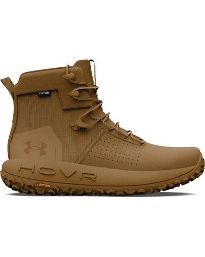 Under Armour Ua Hovr Infil Waterproof Rough Out Tactical Boots - Brown