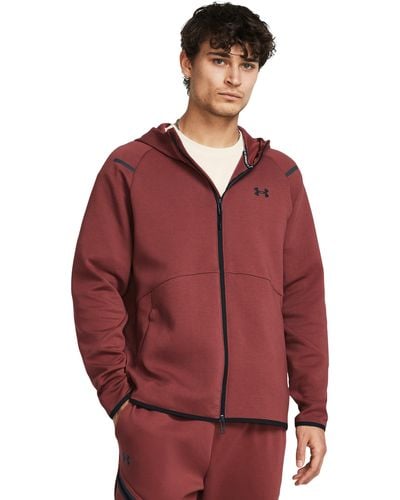 Under Armour Unstoppable Fleece Full-zip - Red