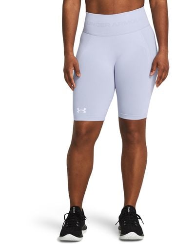 Under Armour Damesshorts Train Seamless - Paars