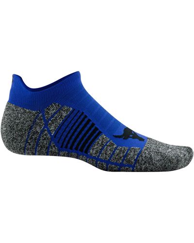 Under Armour Project Rock Elevated+ No Show Socks - Blue