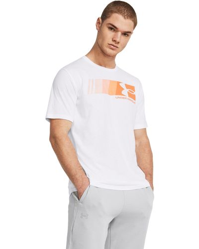 Under Armour Ua Fast Left Chest T-shirt - White
