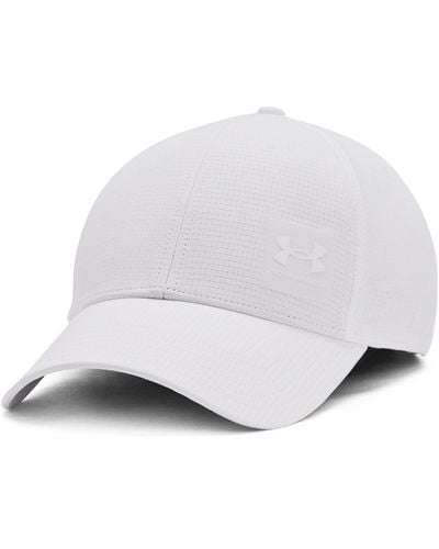 Under Armour Cappello armourvent stretch fit - Bianco