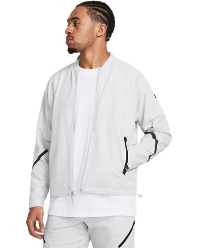 Under Armour Chaqueta bomber unstoppable - Blanco