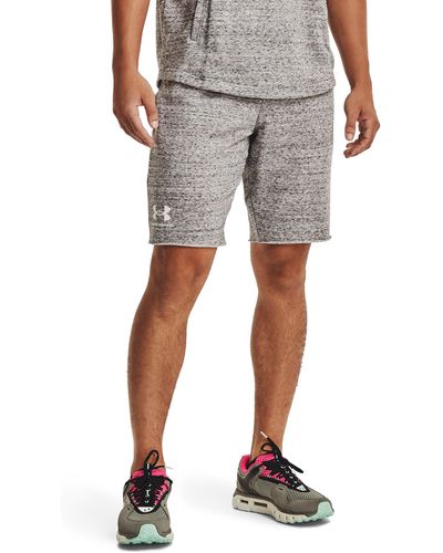Under Armour Rival Terry Shorts - Gray