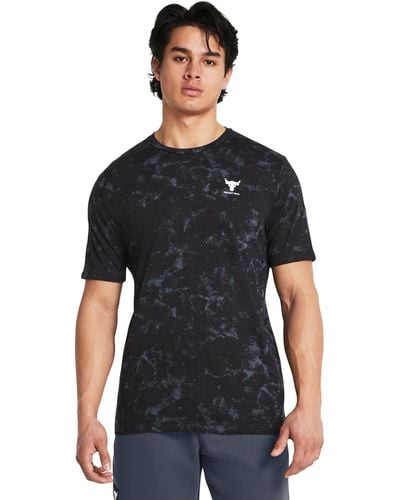 Under Armour Project Rock Payoff Printed Graphic Short Sleeve - Black