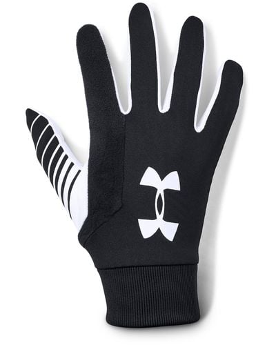 Under Armour Field Player'S Glove 2.0 Black/ White/ White - Noir