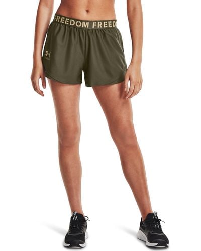 Under Armour Ua Freedom Play Up Shorts - Green