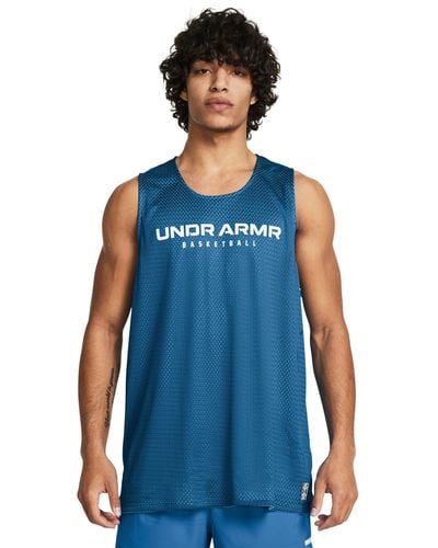 Under Armour Canotta zone reversible - Blu