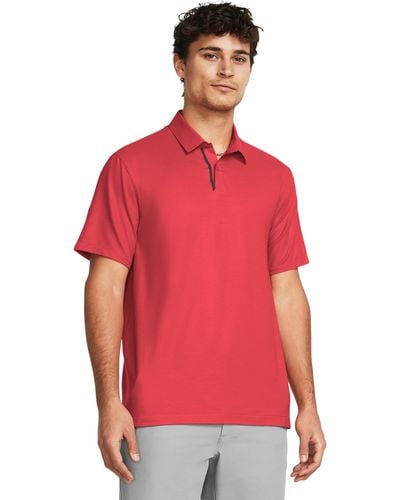 Under Armour Tour Tips Polo - Red