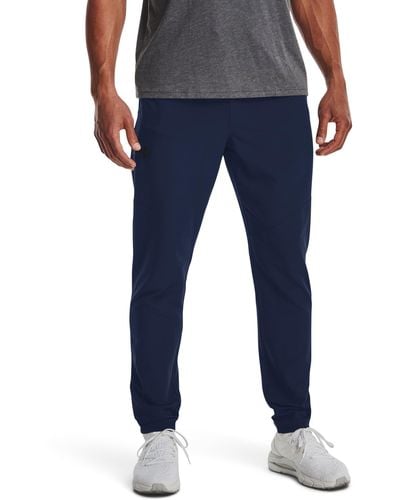Under Armour Ua Sportstyle Elite Tapered Pants - Blue