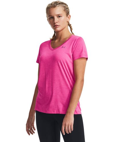 Under Armour Camiseta con cuello de pico techTM - Negro