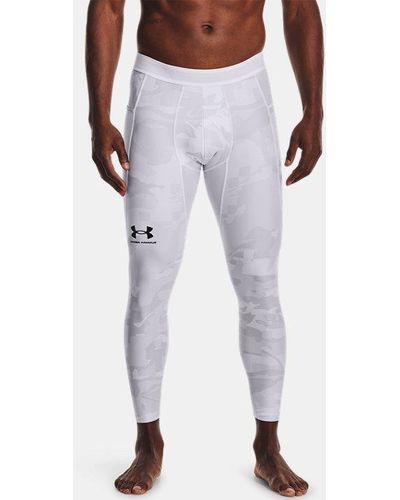 Under Armour Ua Iso-chill Printed Leggings - White