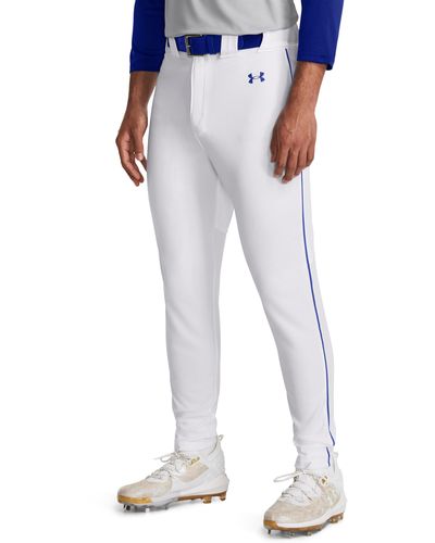 Under Armour Ua Utility Pro Piped Baseball Pants - White